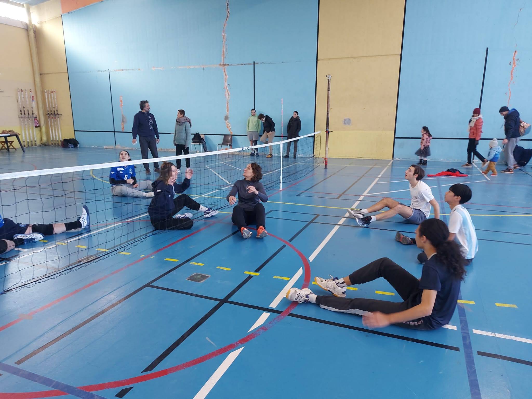 Le volley assis à l'honneur : une journée exceptionnelle avec les Spacers de Toulouse